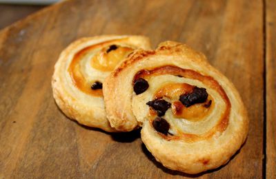 Escargots feuilletés à la crème