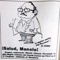 Vázquez Montalbán et la chanson