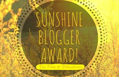 Sunshine Blogger Award