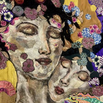 "L'Enfant Klimt" (55x70cm)