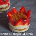 Tiramisu Fraise - Spéculoos