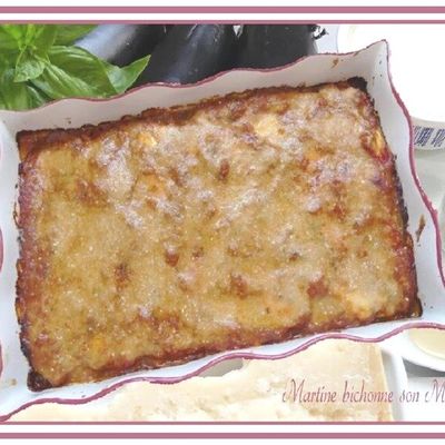 Aubergines à la parmesane