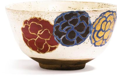 Chawan [bol à thé] en grès émaillé, Japon, période Edo, XIXe siècle