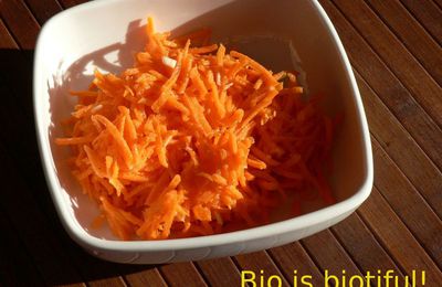 carottes râpées légères
