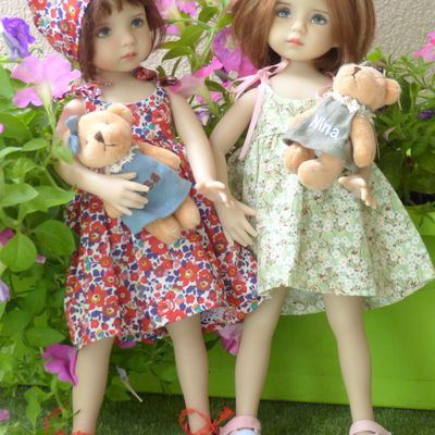 Dimanche d'été pour Lise et Nina