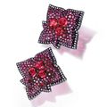 A pair of ruby and diamond earrings, by JAR