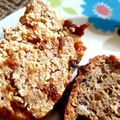 PAIN À L'AVOINE NOIX-RAISINS SECS-GRAINES DE TOURNESOL