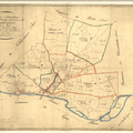 Montchat dans le Plan Cadastral de 1824
