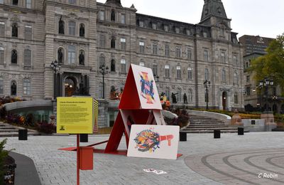 Passages insolites de 2019 - Ville de Québec - Message 3/3 + 2020 (une seule oeuvre)