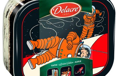 Delacre et Tintin ont marché sur la lune