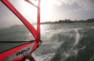 rapport Session planche à voile avant la reprise