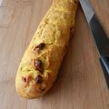 petites baguettes au chorizo § curcuma