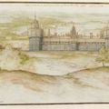 Earliest watercolour of Henry VIII's Nonsuch palace by Joris Hoefnagel saved for the nation