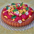 Tarte renversée ! passion, fraises