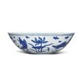 Ming dynasty blue and white porcelain sold at Sotheby's NY, 18 March 2025