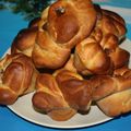 brioche au coeur chocolat