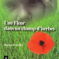 Richard Keller - Une fleur dans un champ d'herbe