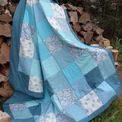 Plaid PAtchwork sur messure XXL