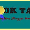 Tag ~ 68 : Book Tag Sunshine Blogger Award