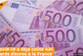 Le Covid-19 a déjà coûté 424 milliards d'euros à la France , minimum...