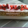 Mille feuille aux fraises