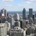 La ville vue de haut. Montreal