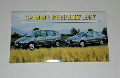 Gamme Renault 1997