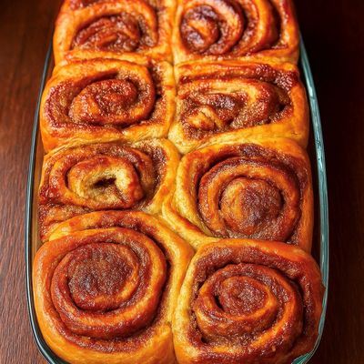 Cinnamon roll/roulé à la cannelle : un nuage de douceur et d’épices
