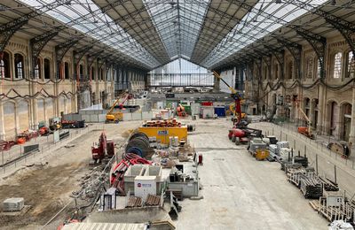 Gare d'Austerlitz : plus loin le train