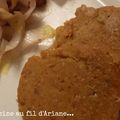 Croquettes de lentilles corail au curry 