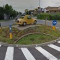 Rond-point à Borgaro Torinese (Italie)