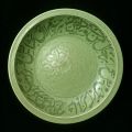 Celadon-glazed porcelain dish with Persian poetry
