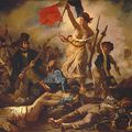 la liberté guidant le peuple de Delacroix