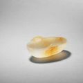 A rare white and russet jade cup, Liao Dynasty