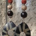 Boucles d'oreilles ethniques : Nomade