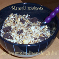 Mon premier muesli maison !!