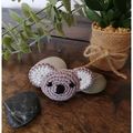 Porte-clefs koala au crochet