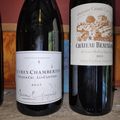 Gevrey-Chambertin : négoce Castagnier Premier Cru Les Cazetiers 2013;Saint Emilion Beauséjour héritiers Duffau-Lagarrosse 2013