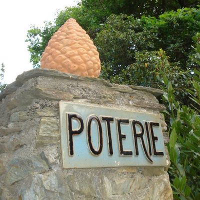 l'entrée de l'atelier