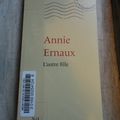 L'AUTRE FILLE - ANNIE ERNAUX 