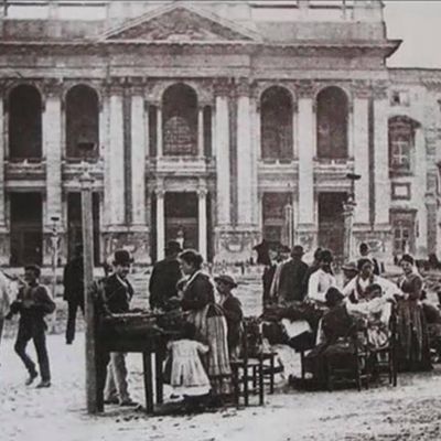 Rome disparue (4/27). Monti Latran (I-1) – La Notte delle Streghe - Piazza San Giovanni in Laterano.