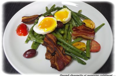 SALADE DE HARICOTS VERTS AUX HERBES