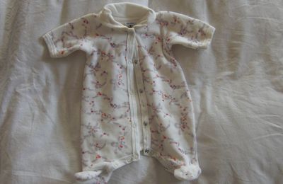 Pyjama PETIT BATEAU naissance