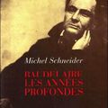  MICHEL SCHNEIDER / BAUDELAIRE LES ANNÉES PROFPONDES