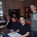 dedicace  de Jean Dufaux, Philippe Delaby et Jérémy Pétiqueux *Jean Dufaux, Philippe Delaby et Jérémy Pétiqueux