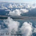 La pointe d'Agon sous les nuages.