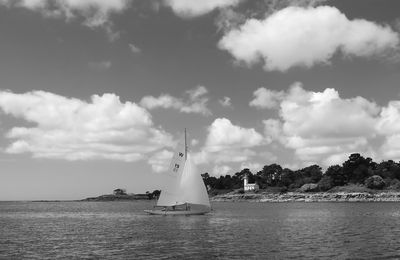 Entrées à la voile