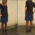 Couture de septembre : une jupe en jean