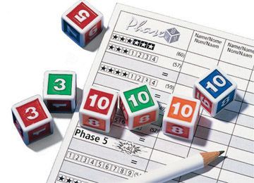 PHASE 10 -VERSION JEU DE DES-