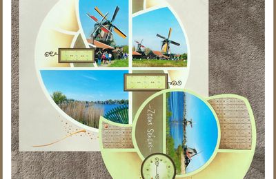Les moulins de Zaanse Schans / Los molinos de Zaanse Schans